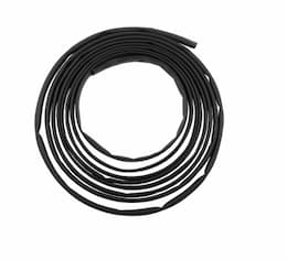 8 FT Black Polyolefin Heat Shrink Tubing Roll