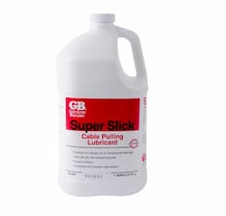 Super-Slick Cable Pulling Lubricant, White, 1 Gallon Jug