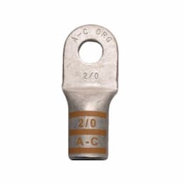 Copper Power Lug, Extreme Duty, 6 AWG, 1/2-in Stud