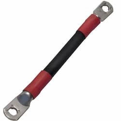 16-in Cross-Over Cable Assemblies, Stud Top, Negative, 1/0 AWG