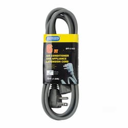 15 Amp 6-ft Extension Cord for Air Conditioner & Major Applications, 125V