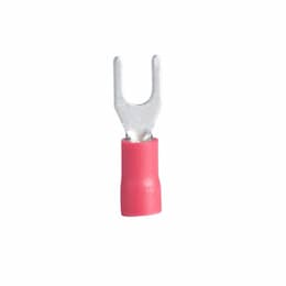 22-16 AWG 4-6 Stud Spade Terminal, Red