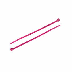 6-in Cable Tie, 18 lb, Pink