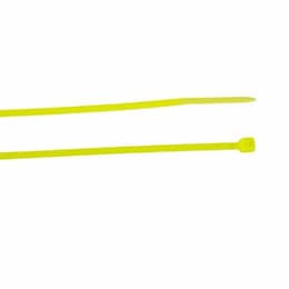 8-in Cable Tie, 18 lb, Fluorescent Yellow