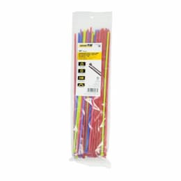 14-in Cable Ties, 50lb, Assorted
