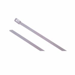 14-in Stainless Steel Cable Ties, 100lb