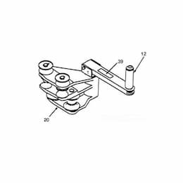 Gardner Bender Roller Housing for Cyclone Conduit Bender w/ Rollers