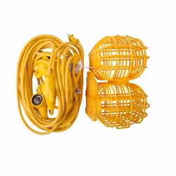 50 ft 15 Amp Temporary 12/3 AWG String Lights 