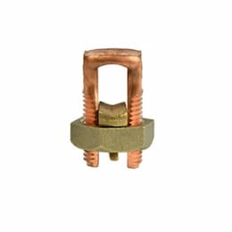 1/0 AWG Copper Split Bolt Connector, 10 Pack