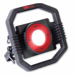 30W LED Heavy Duty Work Light w/ Battery & Power Cord, 3000 lm, 6000K