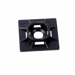 1x1-in Mounting Base, Black