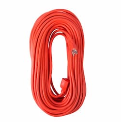 100 ft Orange 14/3 SJTW Extension Cord