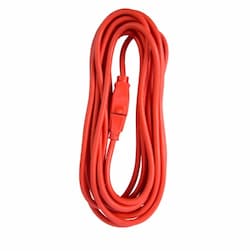 25 ft Orange 14/3 SJTW Extension Cord