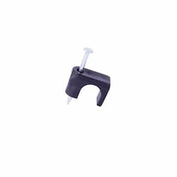 0.25-in Coaxial Staple, Black, 300 Pack