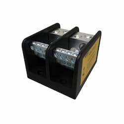 FTZ Industries Power Distribution Block, 2 Pole, 4/0-6 & 4-14 AWG