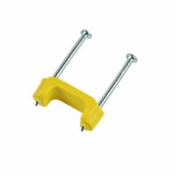 0.5-in Plastic Staple, Yellow