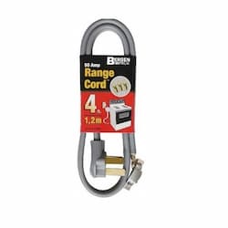 4 ft Grey SRDT 6/2 & 8 Range Cords 