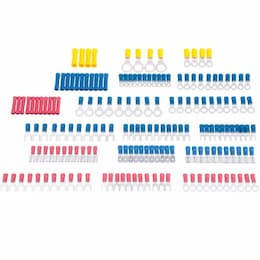 175 Piece Assorted Terminals, Splices & Disconnects Kit