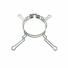 Double Wire Band Mounting Ring Set, 4 Mounting Legs