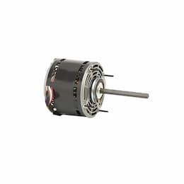 600W Blower Motor, 4-Speed, 48Y FRME, 1075 RPM, 3/4 HP, 60 Hz, 115V