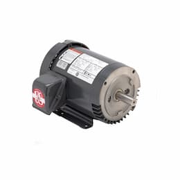 600W TEFC Steel Edge Motor, 56C FRME, 3500 RPM, 3/4 HP, 208V-230V/460V