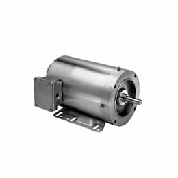 7500W Paint-Free Washdown Motor, 215TC, 1760 RPM, 10HP, 208V-230V/460V