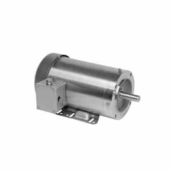 400W S. Steel Washdown Motor, FTLS, 56C, 1755, 1/2 HP, 208V-230V/460V