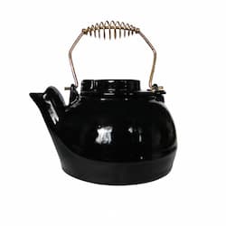 2.5 Quart Porcelain Coated Kettle, Black