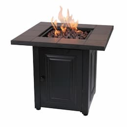 28-in Vanderbilt Outdoor Gas Fire Pit, Liquid Propane