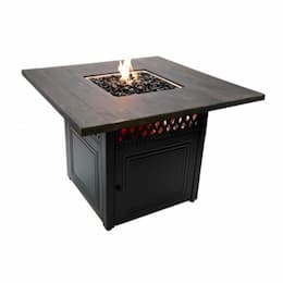 42-in Benjamin DualHeat Outdoor Gas Fire Pit, Liquid Propane