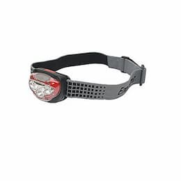 Vision LED Headlight, 200 lm, Red