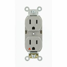 Ivory Isolated Ground Industrial Tamper Resistant 20A Duplex Receptacle