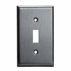 Enerlites Stainless Steel 1-Gang Toggle Switch Metal Wall Plate