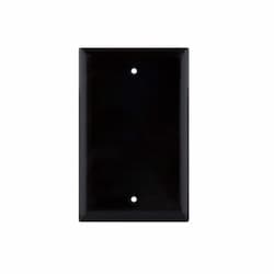 1-Gang Unbreakable Wall Plate Cover, Polycarbonate, Black