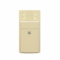 Wall Switch Cover for Humidity Sensor, Light Almond