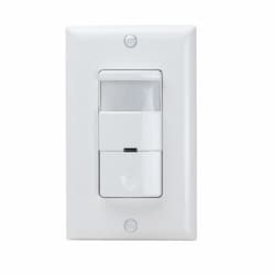 White Commercial Grade In-Wall Occupancy/Vacancy Sensor