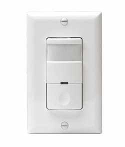 Ivory 3-Way PIR Occupancy Sensor Decorator Wall Switch