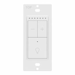 Low Voltage Dimmer Switch w/ LED, Single Load, 24V, White