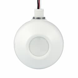 White High Bay Line Voltage Ceiling Fixture Mount Sensor