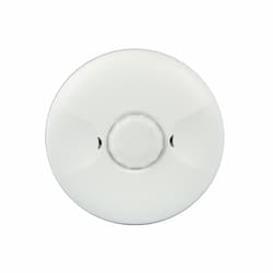 White 360 Line Voltage PIR Occupancy Ceiling Sensor with Light Sensor