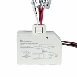 Plastic Power Pack for Low Voltage Ceiling Mount Adapters