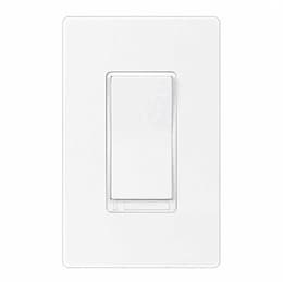 Enerlites Z-Wave White Wireless 3-Way Auxiliary Switch w/ LED Locators