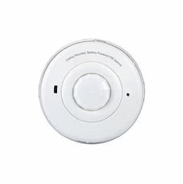 Z-Wave White Battery Powered Ceiling PIR Motion Sensor