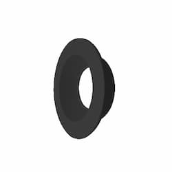 3-in Regressed Round Trim for DLJBX Lights, Black