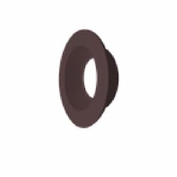 4-in Trim for DLJBX Series Downlights, Regressed, Round, Bronze