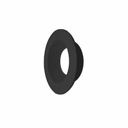 6-in SnapTrim Line Regressed Gimbal Square Trim, Black