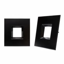 4-in Trim for DLSQ Series Downlight, Smooth, Black