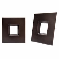 6-in Trim for DLSQ Series Downlight, Smooth, Bronze