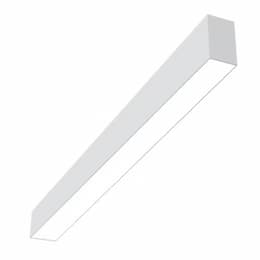 6-ft 13/19/25W Linear Fixture for ALIN2, 120V-277V, CCT Select, WHT