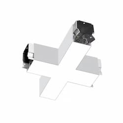 X Shaped Linear Connector Fixture for ALIN2 Down, 110 Degree, 277V